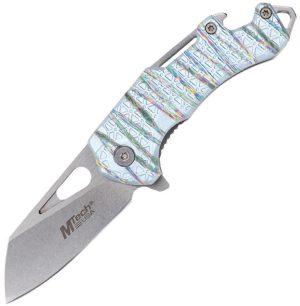 Mtech Flame Linerlock A/O Rainbow (3.25″)