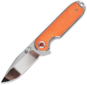 QSP Knife Nebula Linerlock Org Bone (3″)