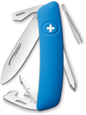 Swiza D04 Swiss Pocket Knife Blue (2.88″)