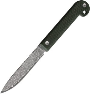 Daggerr Knives Ataman Fixed Blade Damascus (3.5″)