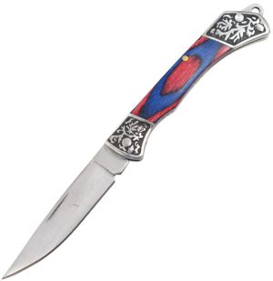 Elk Ridge Slip Joint Blue/Red (2.25″)