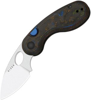 Kizer Cutlery Microbe Button Linerlock 80s (2.13″)