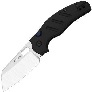 Kizer Cutlery C01C 2.9 Button Linerlock (3″)