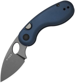 Kizer Cutlery Microbe Button Linerlock Blue (2.13″)