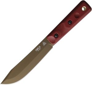 Ontario XL Hunter Fixed Blade Red Mic (5.5″)