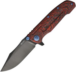 Reate Knives 9DV2 Framelock Lava Fat CF