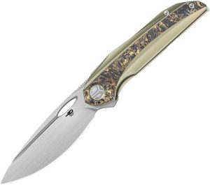 Bestech Knives SENU Framelock Ti/Fat Carbon (3.5″)