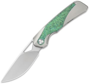 Kizer Cutlery Topsail Framelock Crystal Ti (3.13″)