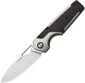 Kizer Cutlery Serpentine Framelock CF (3.5″)