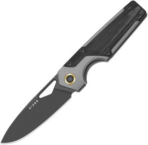 Kizer Cutlery Serpentine Framelock Micarta (3.5″)