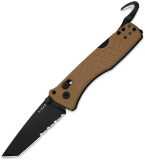 Kizer Cutlery Aegis T Clutch Lock Tan (3.25″)