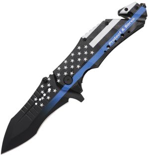 Mtech Rescue Linerlock A/O Police (3.75″)