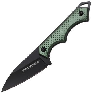 Tac Force Fixed Blade Green (3.13″)