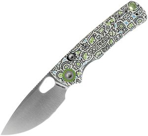 Vosteed Porcupine Top Linerlock Doodle (3″)