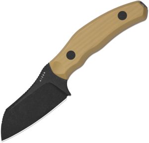 Kizer Cutlery Bulldog Fixed Blade Tan (3″)
