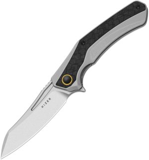 Kizer Cutlery Draca Linerlock Gray (3.38″)