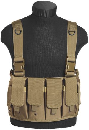 Mil-Tec Mag Carrier Chest Rig Coyote