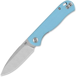 QSP Knife Ferret Linerlock SW Sky (3″)