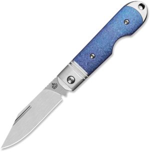 QSP Knife Moray Slip Joint Blue Ti (2.63″)