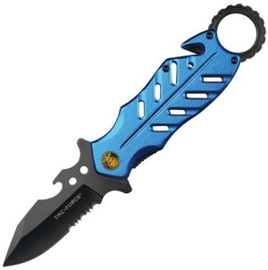 Tac Force Rescue Linerlock A/O Police (3″)