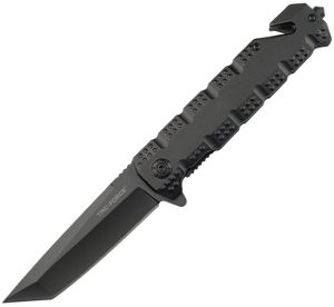 Tac Force Rescue Linerlock A/O Black (3.5″)