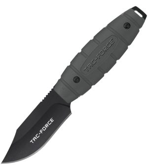 Tac Force Fixed Blade Gray (4.25″)