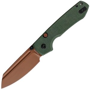 Vosteed Raccoon Top Linerlock Green (3.25″)