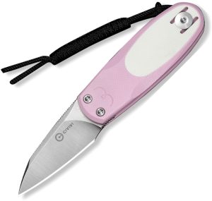 Civivi Purr Slip Joint Pink/Wht (1.88″)