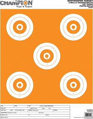 Champion Shotkeeper Target Bullseye 12