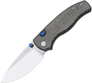 Kizer Cutlery Glaux Button Linerlock Blk (3″)