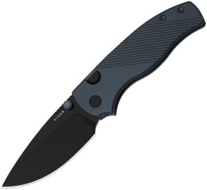 Kizer Cutlery Glaux Button Linerlock Blue (3″)