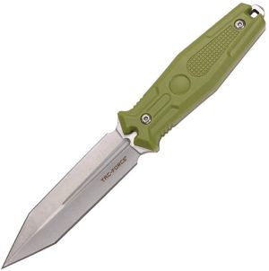 Tac Force Fixed Blade Green (4.75″)