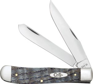 Case Cutlery Trapper Blue Curley Oak