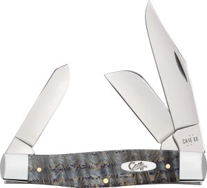 Case Cutlery Lg Stockman Blue Curley Oak