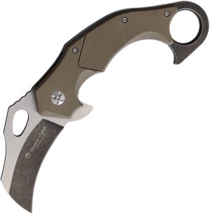 Maserin Linerlock Brown G10 (2.88″)