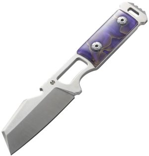 MOLSECT Noiz Fixed Blade Purple (3″)