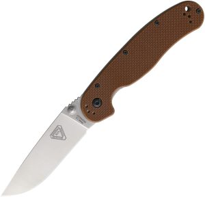 Ontario RAT 1.5 Linerlock Mag Brn G10 (3.25″)