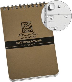 Rite in the Rain UAV Operations Top Spiral