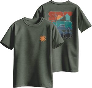 Spyderco Mountain T-Shirt Grn 2XL