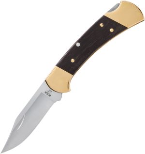 Buck 112 Slim Elite Heritage Brass (3″)