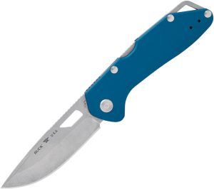 Buck Mustang Lockback Dark Blue (3.25″)