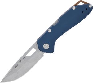 Buck Mustang Lockback Dark Blue (3.25″)