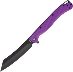 Daggerr Knives Tesak Linerlock Purple BW (4.88″)