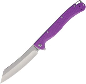 Daggerr Knives Tesak Linerlock Purple SW (4.88″)