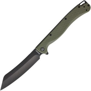 Daggerr Knives Tesak Linerlock OD BW (4.88″)