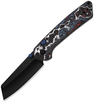 Kizer Cutlery Madrac Button Linerlock Nebula (3″)