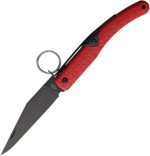 Daggerr Knives Peremen Saigak Ring Lock Red (3.75″)
