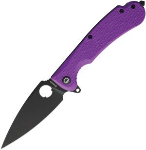 Daggerr Knives Resident Linerlock Purple (3.5″)