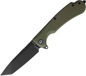 Daggerr Knives Yakuza Linerlock OD BSW (3.5″)