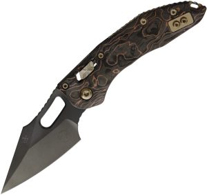 Microtech Stitch S/E Ram Lok DLC CF (3.75″)